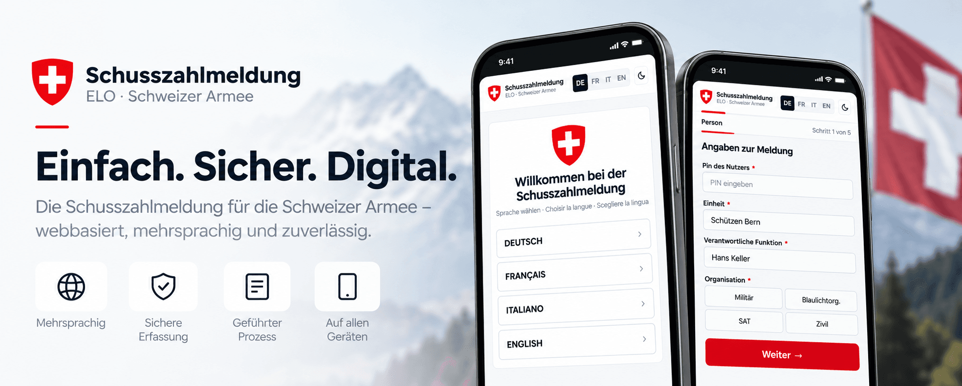 ELO Schusszahlmeldung